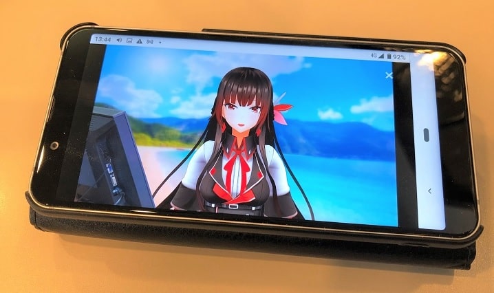 フォーサイト社労士講座の講義をスマホで視聴(バーチャル講師真田アカネ)